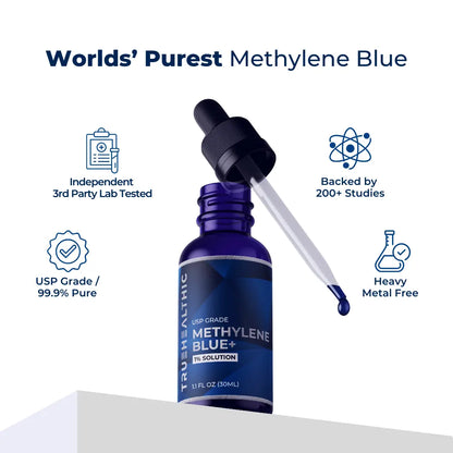 [BUY ONE GET ONE FREE] TrueHealthic™ Ultimate Methylene Blue 1% 30mL (1.0 oz)