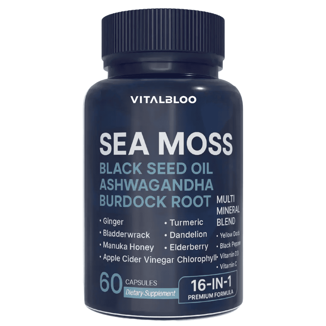 16-in-1 Organic Sea Moss Complex (60ct)