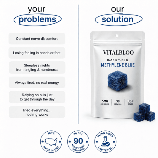 Vitalbloo CrystalBlu™ Methylene Blue Gummies